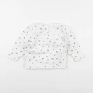 Vertbaudet - sweat blanc - 18 mois