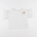 Vertbaudet - tee-shirt blanc - 6 ans