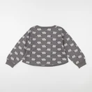 Petit Bateau - sweat gris - 8 ans