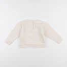 Vertbaudet - sweat beige - 24 mois