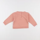 Vertbaudet - sweat orange - 24 mois