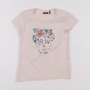 IKKS - tee-shirt rose - 8 ans