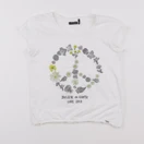 IKKS - tee-shirt blanc - 8 ans