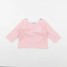 Jacadi - tee-shirt rose fluo - 6 mois