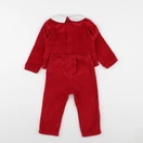 Jacadi - pyjama velours rouge - 24 mois