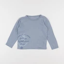 Vertbaudet - tee-shirt bleu - 4 ans