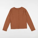 Vertbaudet - sweat marron - 10 ans