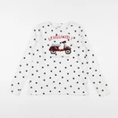 Vertbaudet - tee-shirt blanc - 10 ans