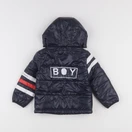IKKS - doudoune bleu, blanc - 18 mois