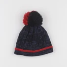 IKKS - bonnet bleu - 2/4 ans