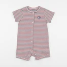 Vertbaudet - pyjama coton rouge - 12 mois