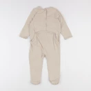 Vertbaudet - pyjama coton beige - 18 mois