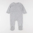 Vertbaudet - pyjama velours gris - 18 mois