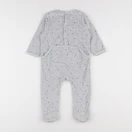 Vertbaudet - pyjama velours gris - 18 mois