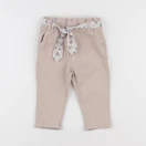 Vertbaudet - jean beige - 12 mois