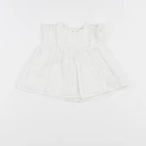 Vertbaudet - blouse blanc - 3 mois