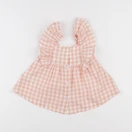 Vertbaudet - robe orange - 6 mois