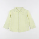 Vertbaudet - chemise jaune - 6 ans