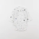 Petit Bateau - body à col multicolore - 3 mois