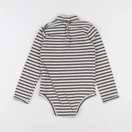 Vertbaudet - body à col beige, bleu - 36 mois