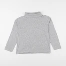 Vertbaudet - sous-pull gris - 8 ans