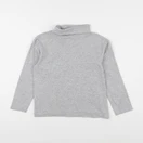 Vertbaudet - sous-pull gris - 8 ans