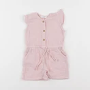 Boutchou - combinaison rose - 6 mois