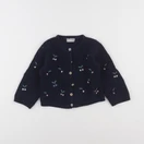 Boutchou - gilet bleu - 18 mois