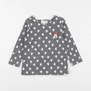H&M - robe gris - 12/18 mois