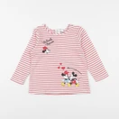 H&M - tee-shirt rouge - 12/18 mois