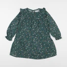 Vertbaudet - robe vert - 5 ans