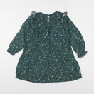 Vertbaudet - robe vert - 5 ans