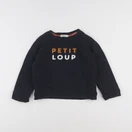 Emoi emoi - sweat bleu - 6 ans