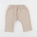 Vertbaudet - legging marron - 12 mois