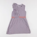 IKKS - robe bleu, rouge - 6 ans