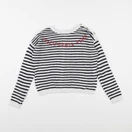 IKKS - pull bleu, blanc - 4 ans