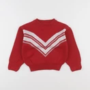 Vertbaudet - pull rouge - 5 ans