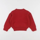 Vertbaudet - pull rouge - 5 ans