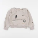 IKKS - sweat beige - 5 ans