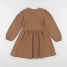 Vertbaudet - robe marron - 5 ans