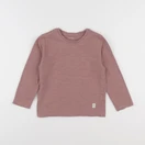 Vertbaudet - tee-shirt blanc, rose - 6 ans