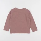 Vertbaudet - tee-shirt blanc, rose - 6 ans