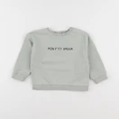 Vertbaudet - sweat vert - 2 ans