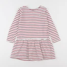 Vertbaudet - robe blanc, rouge - 4 ans