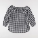 Vertbaudet - blouse grossesse noir, blanc - 36