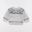 Vertbaudet - pull multicolore - 2 ans