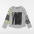 IKKS - tee-shirt gris - 6 ans