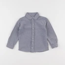 Boutchou - chemise bleu - 24 mois