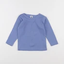 Petit Bateau - maillot de corps bleu - 3 ans