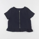 IKKS - blouse bleu - 6 ans